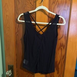 Buffbunny tank in navy blue